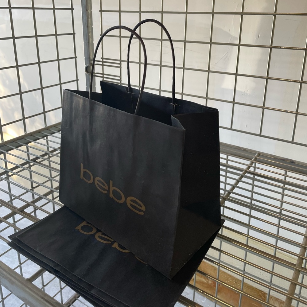 bebe shopping bags